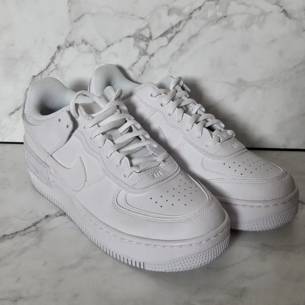 Nike Air Force 1 Shadow White Womens Sneakers Shoes 9